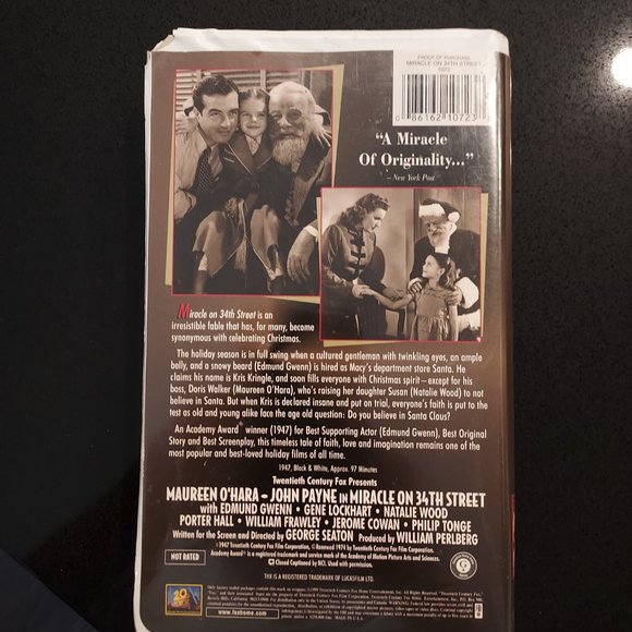 Miracle on 34th stVHS - Picture 3 of 5